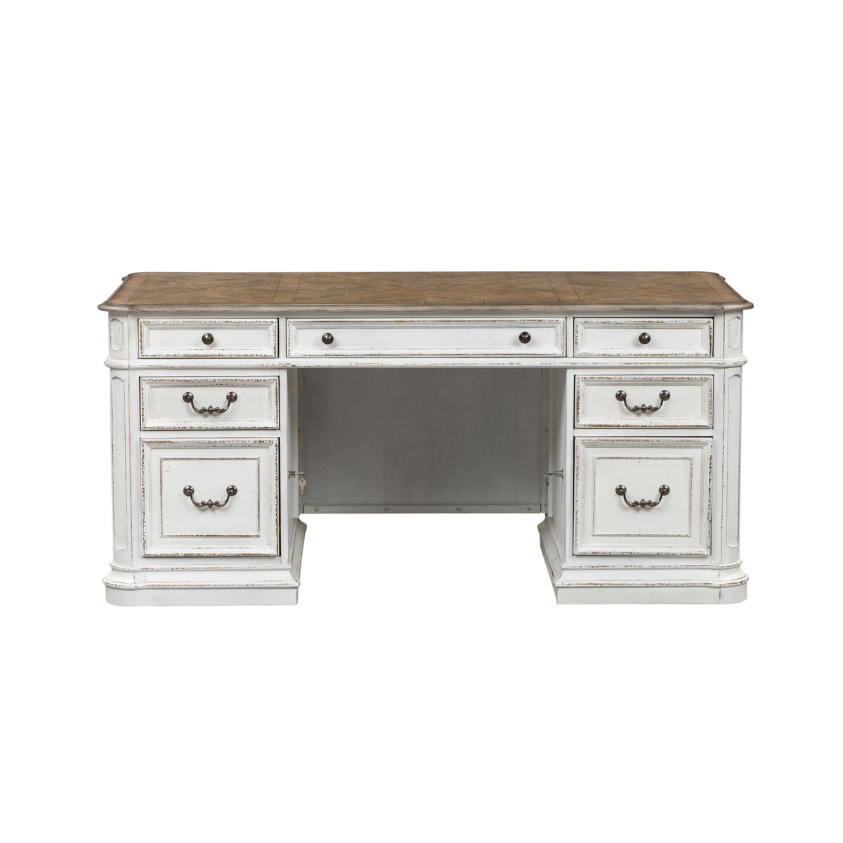 Magnolia Manor - Desk - Antique White