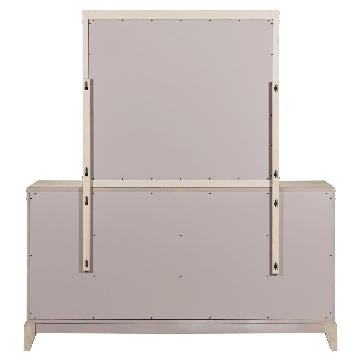 New Haven - Dresser & Mirror - Sanctuary White