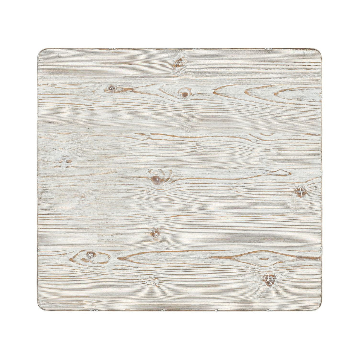 Backroads - End Table - Weathered White & Parchment Brown