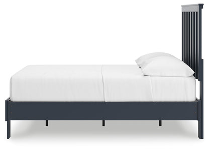 Simmenfort - Platform Bed With Panel Headboard