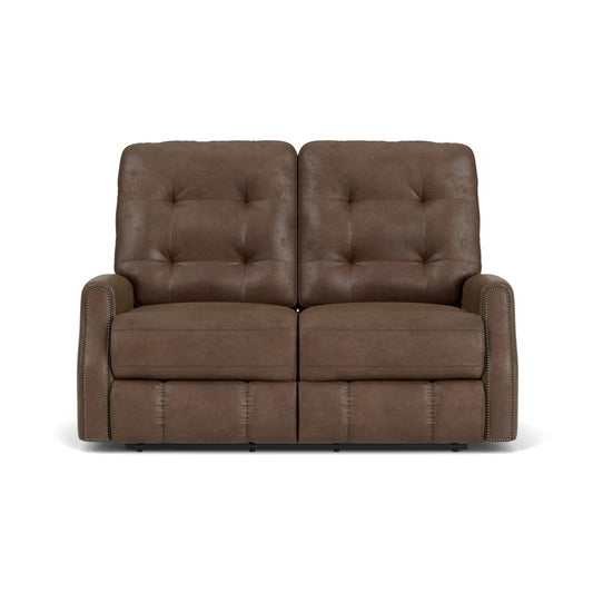 Devon - Reclining Loveseat, Nailhead Trim