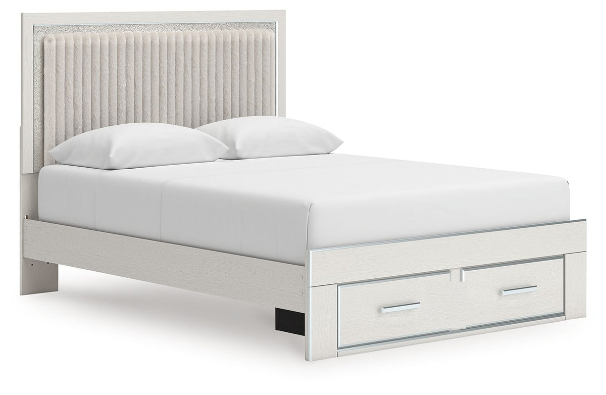 Zuraleus - Upholstered Panel Platform Storage Bedroom Set