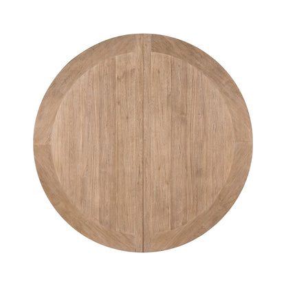 Haven Hills - Round Pedestal Table Top - Camel Beige