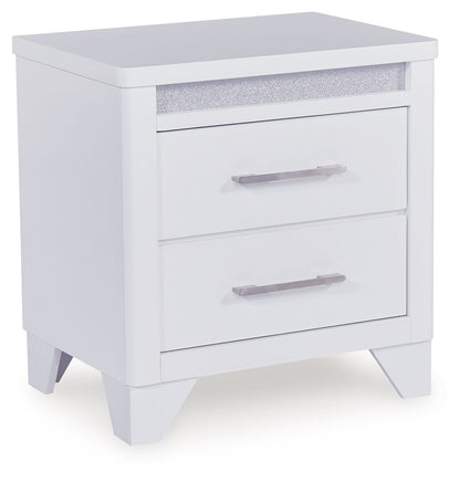 Jarlee - Two Drawer Night Stand - White