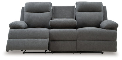 Side-Swipe - Reclining Sofa With Drop Down Table