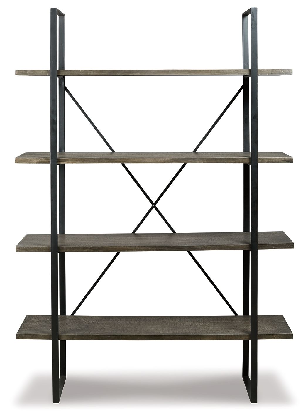 Gilesgrove - Bookcase - Black / Gray