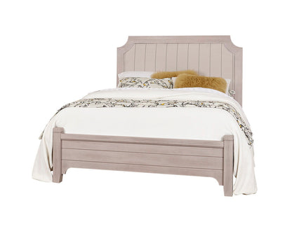 Bungalow - Queen Upholstered Headboard - Dover Gray Two Tone