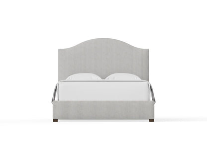 Choices - King / Queen Upholstered Rails - Grey Stripe