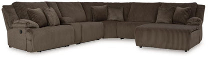 Top Tier - 6 Piece Reclining Sectional