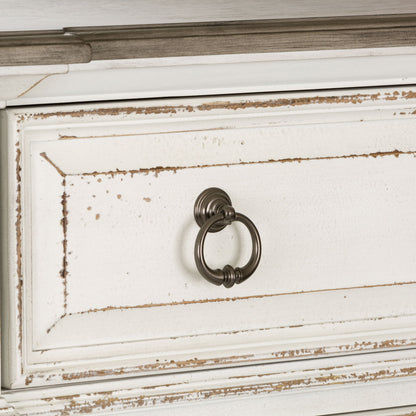 Abbey Park - 5 Drawer Chest - Antique White