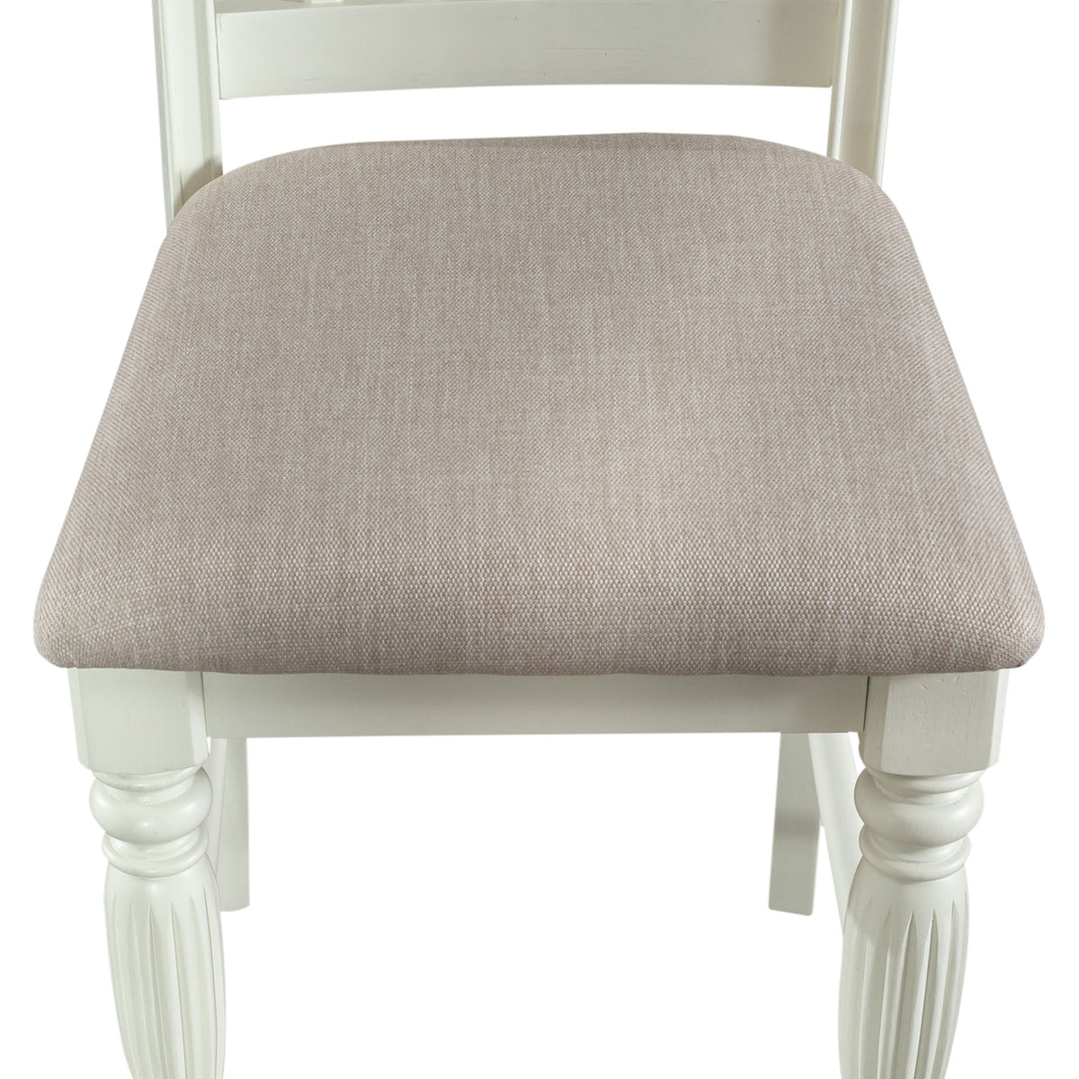 Cumberland Creek - Slat Back Counter Chair - White
