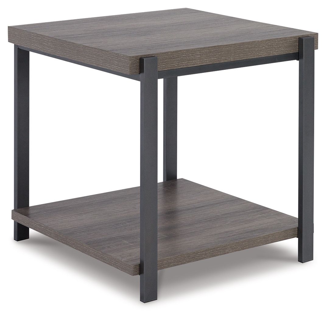 Wilmaden - Occasional Table Set (Set of 3) - Gray / Black