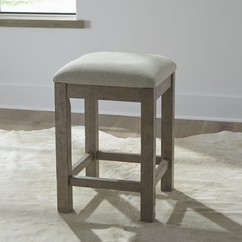 Bartlett Field - Upholstered Console Stool - Dusty Taupe