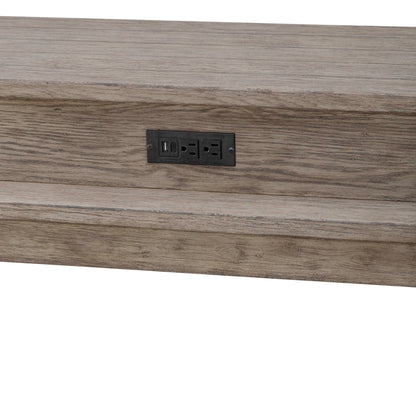 Skyview Lodge - Console Bar Table - Cobblestone