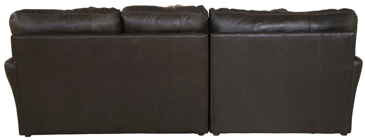 Denali - Italian Leather Match Sectional