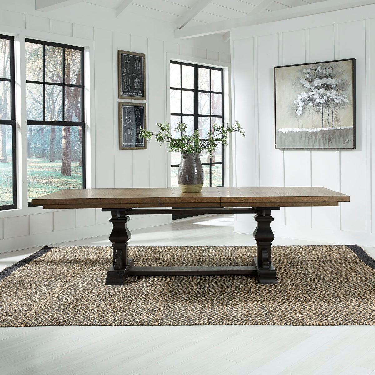 Harvest Home - Trestle Table Base - Chalkboard