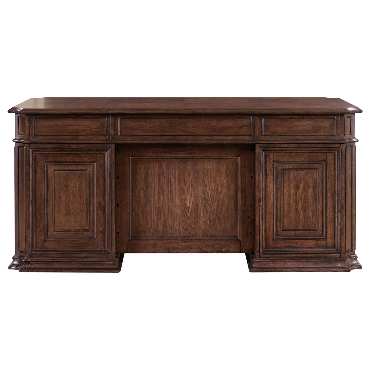 Provence Park - Jr Executive Desk Base - Chateau Brown