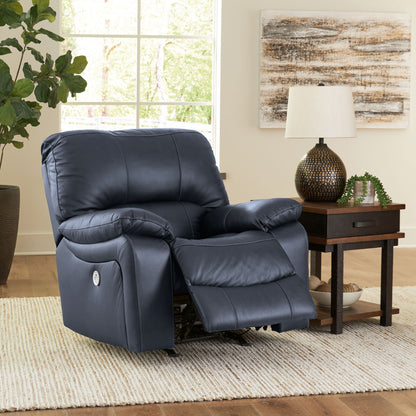 Leesworth - Power Rocker Recliner - Ocean