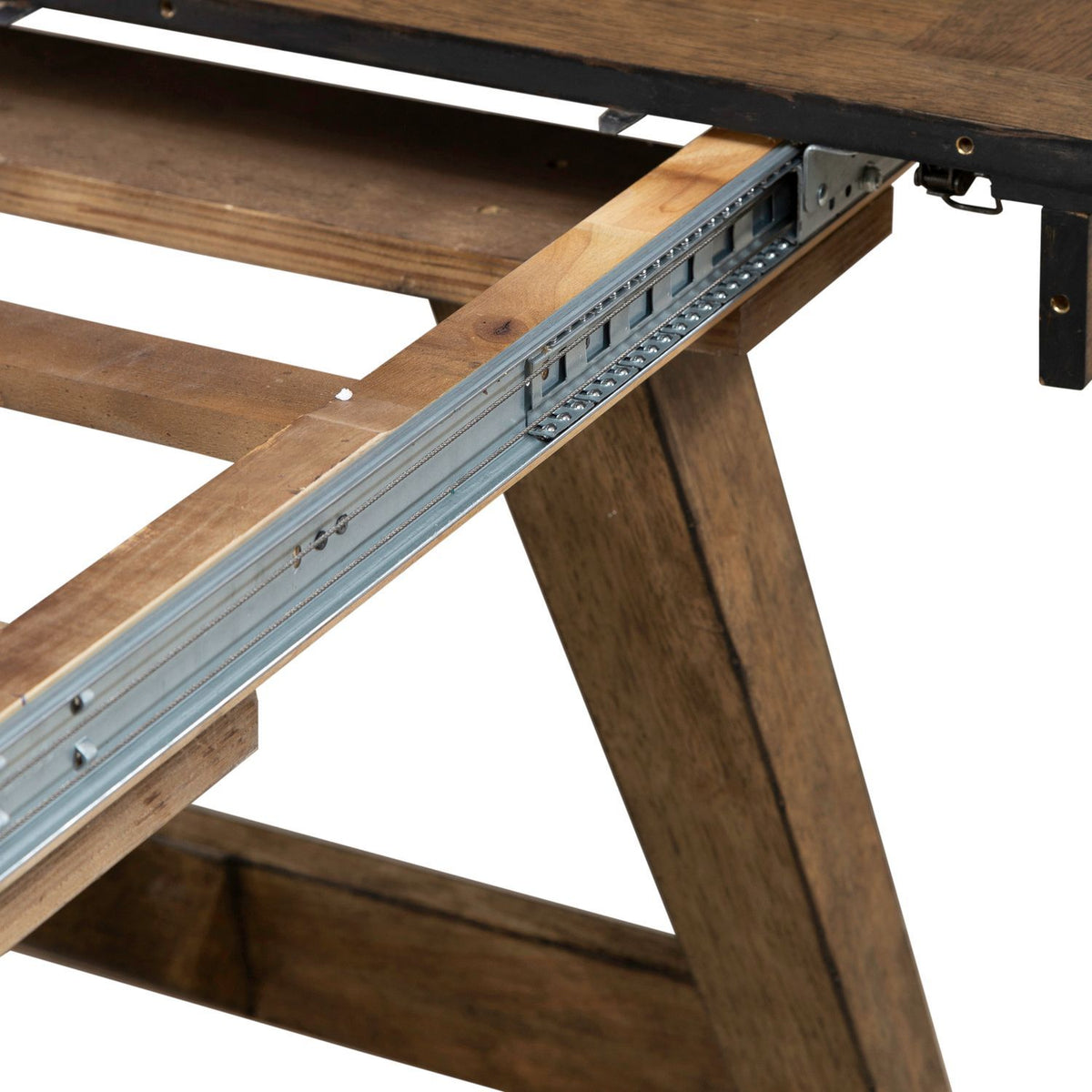Carolina Park - Trestle Table - Amber Brown