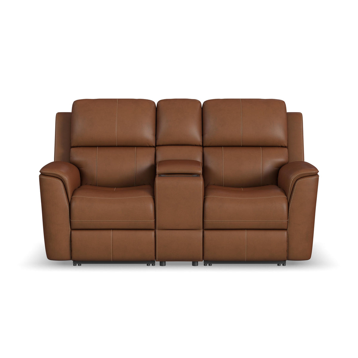 Henry - Power Reclining Loveseat With Console & Power Headrests & Lumbar