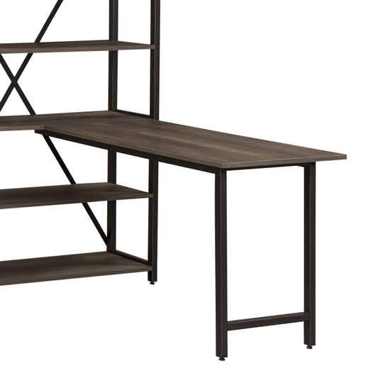 Tanners Creek - Desk Top and End Panel - Graystone