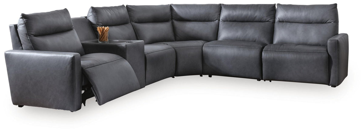 ModZ - 6 Piece Power Reclining Sectional