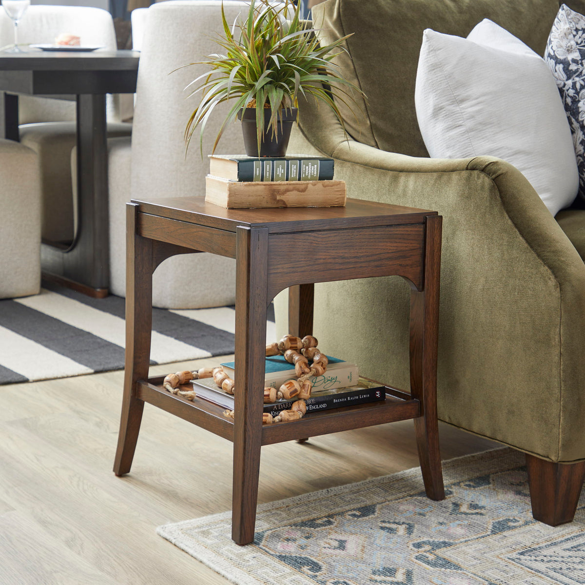 Sylvie - Rectangular Coffee Table - Dark Brown