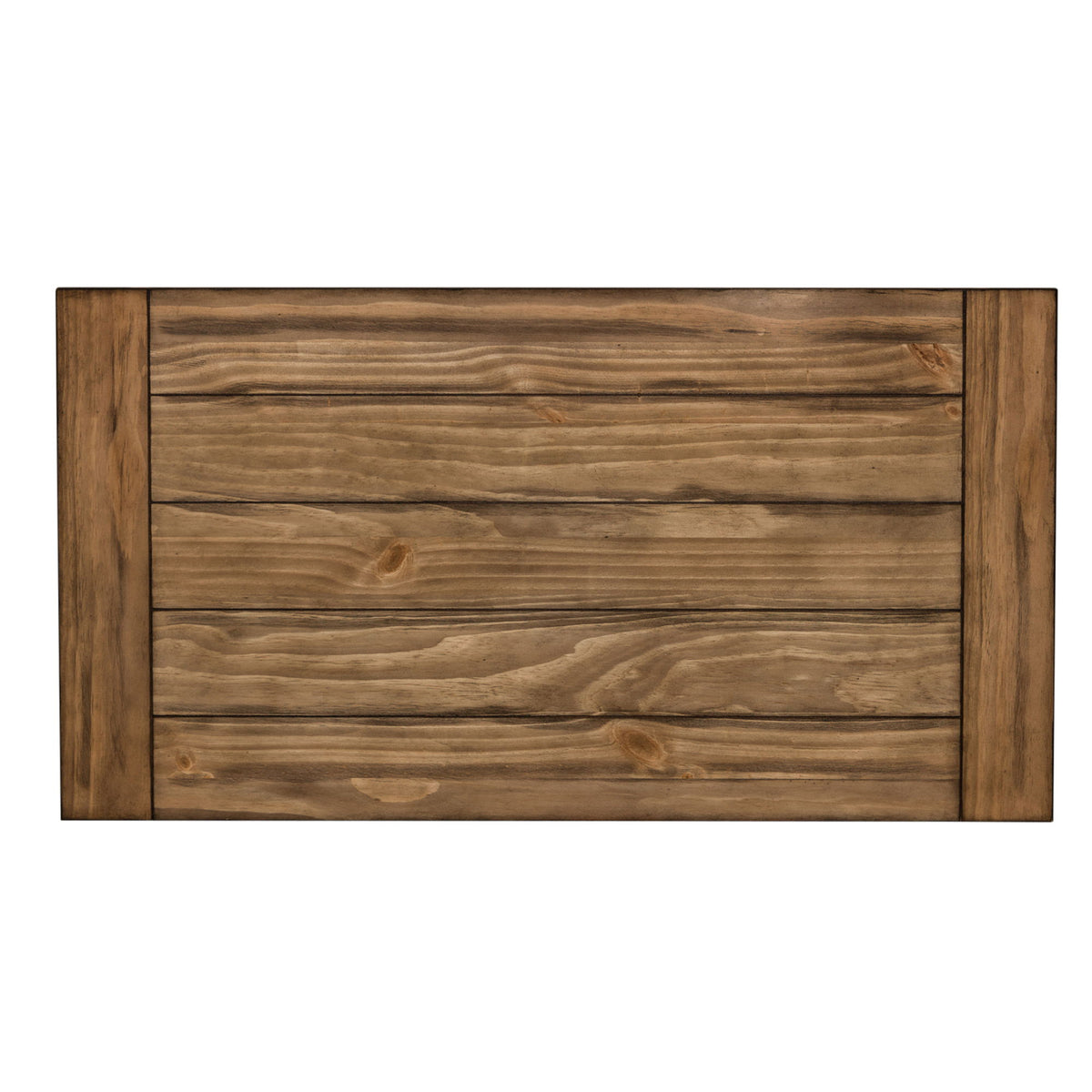 Morgan Creek - Cocktail Table - Antique White / Wirebrushed Tobacco Accents