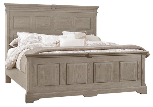 Heritage - King & Queen Platform Rails - Graystone