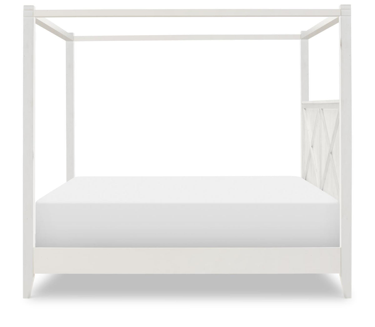 XXX's And OOO's - Side Rails Long Canopy Frame Queen / King - Cotton