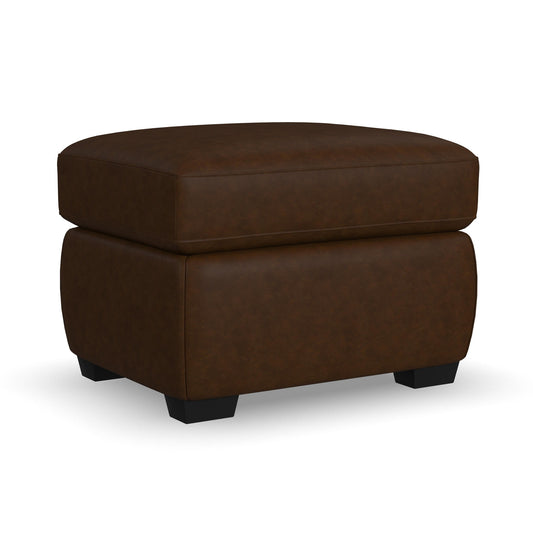 Hudson - Ottoman For Living Room - Dark Brown