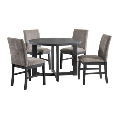 Wakefield - 5 Piece Dining Set (Table And 4 Chairs) - Espresso