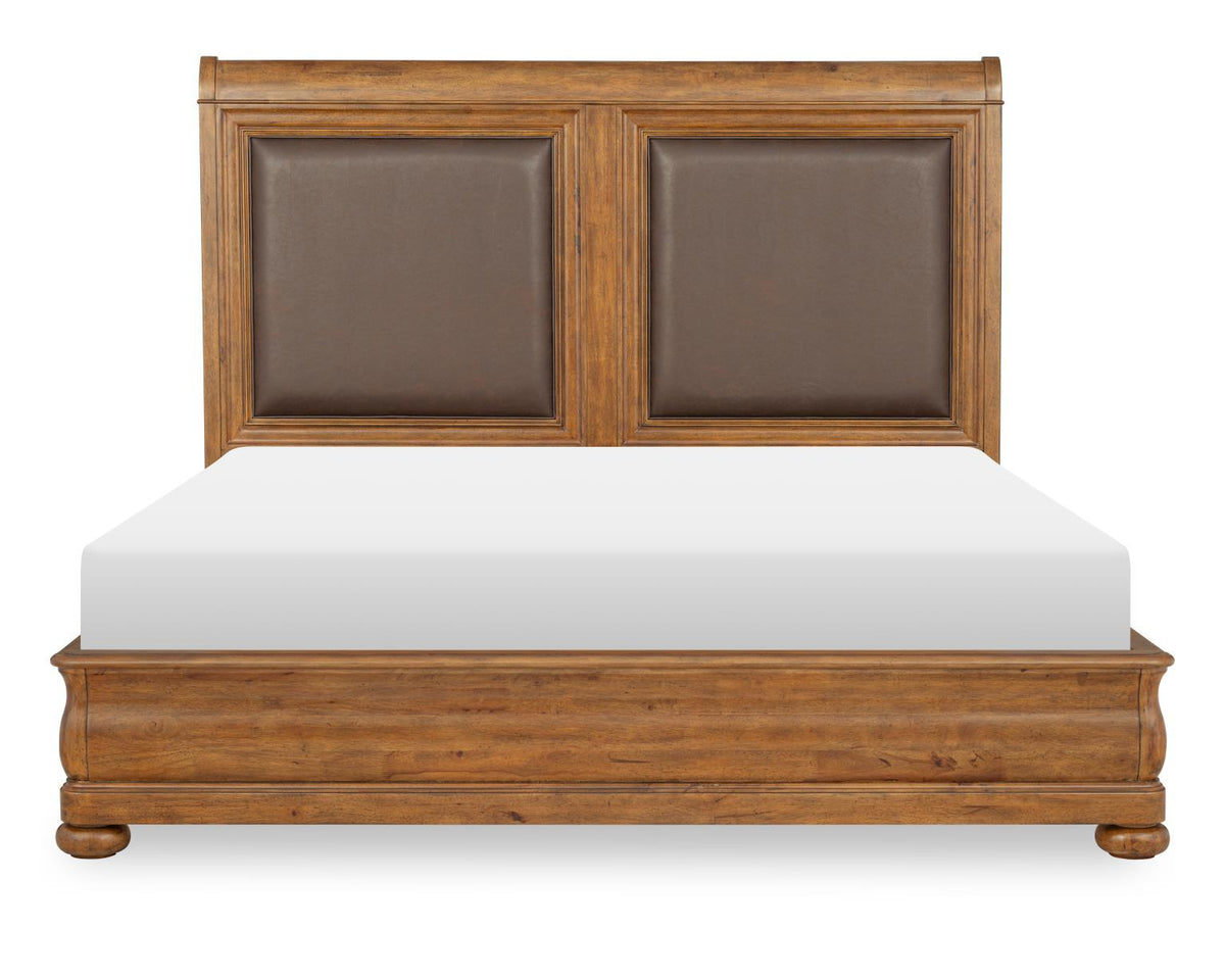 Echelon - Complete Upholstered Sleigh Bed