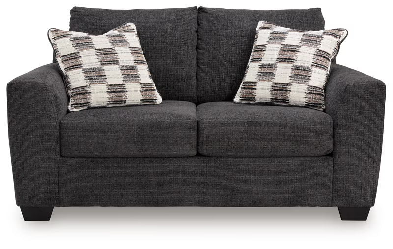 Loreo - Loveseat - Ebony