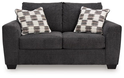 Loreo - Loveseat - Ebony