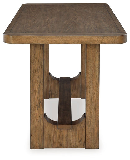Cabalynn - Rectangular Dining Room Counter Table - Light Brown