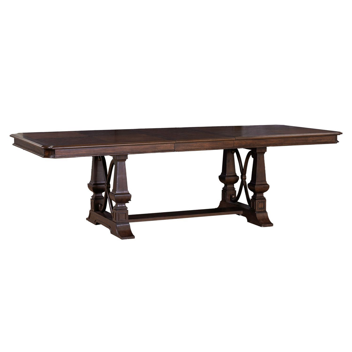 Provence Park - Trestle Table Top - Chateau Brown