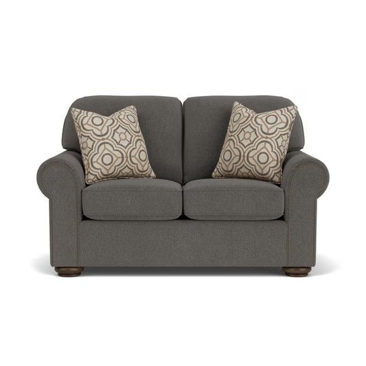 Preston - Fabric Loveseat With Nailhead Trim