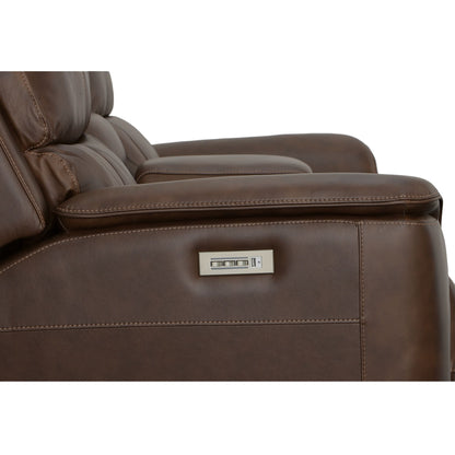 Henry - Power Reclining Loveseat With Console & Power Headrests & Lumbar