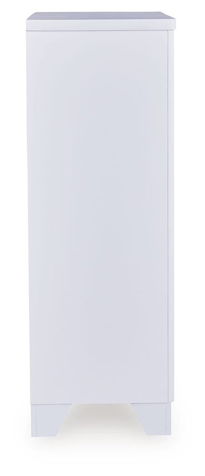 Jarlee - Four Drawer Chest - White