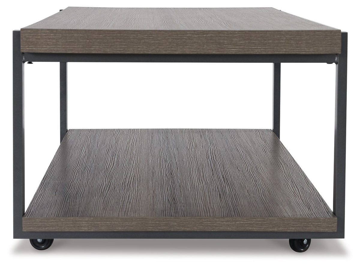 Wilmaden - Occasional Table Set (Set of 3) - Gray / Black