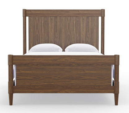 Nordhaven - Queen Poster Headboard - Nordic Walnut