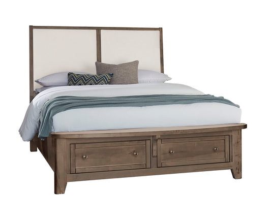 Woodbridge - Queen Storage Footboard - Dark Cashmere