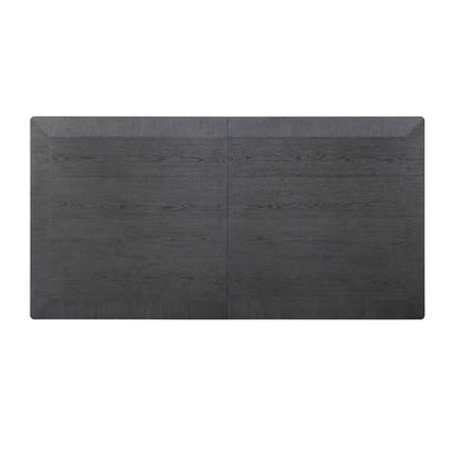 Waterfall - Rectangular Dining Table - Deep Ebony
