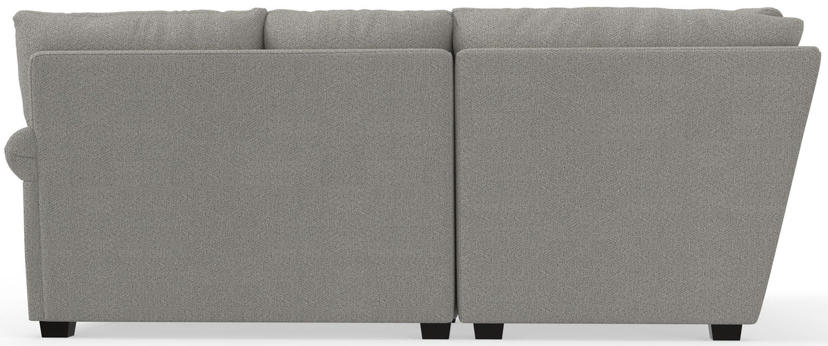 Livingston - Sectional With Comfort Coil Seating, 40" Cocktail Ottoman And Accent Pillows Included