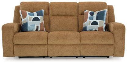 Kanlow - Reclining Sofa - Honey