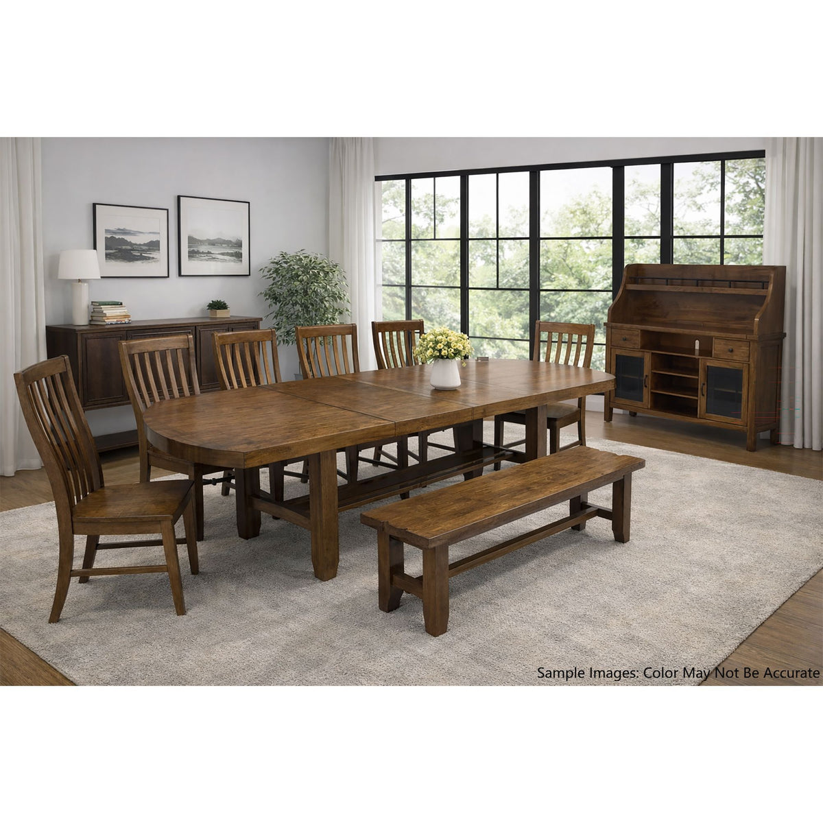 Gage - Hutch With Light - Chestnut