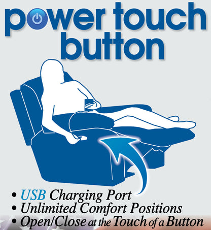 Hollins - Power Recliner - Coffee