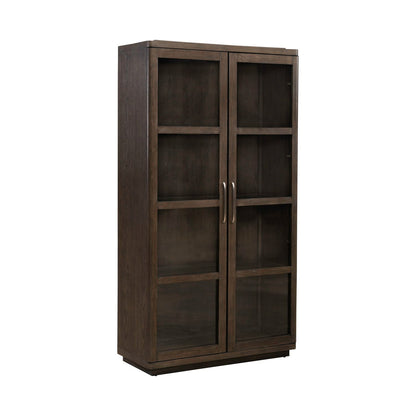 Cascade Falls - Display Cabinet - Satin Espresso