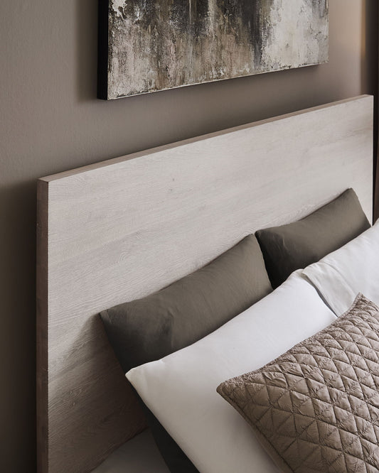 Joinery - King Plank Headboard - Washed White Oak